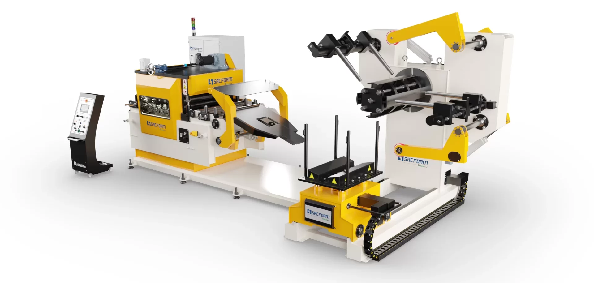 Compact Coil Feeding Line, Press Feeding Line