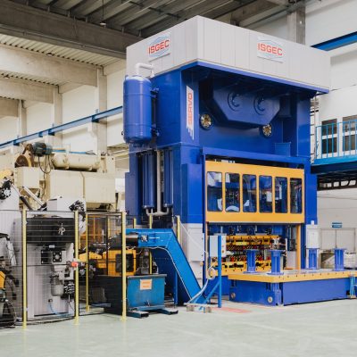 Servo Mechanical Press with Press Feeding Line