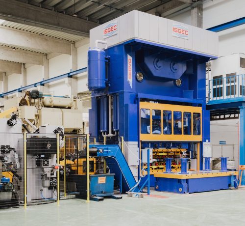 Servo Mechanical Press with Press Feeding Line